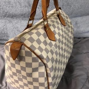 Louis Vuitton Speedy 30 Damier Azur
